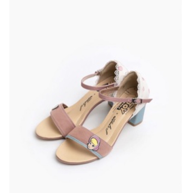 Ittaherl My Bo 60mm Blockheel Blush Toy Story sz 40