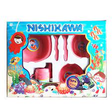 NISHIKAWA-PERALATAN MAKAN BAYI FEEDING MEDIUM SET MURAH