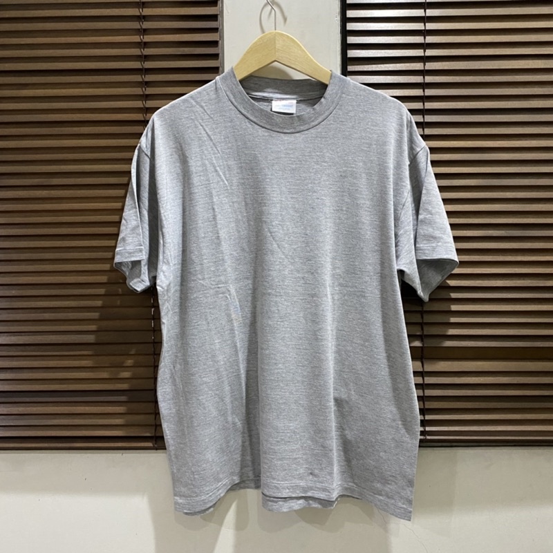 Blank Tee Hanes Heavyweight Grey Original