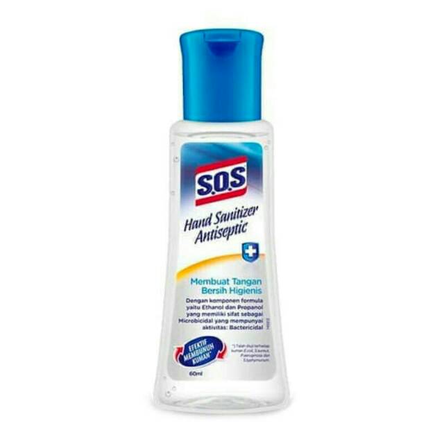 SOS Hand Sanitizer Gel 60ml