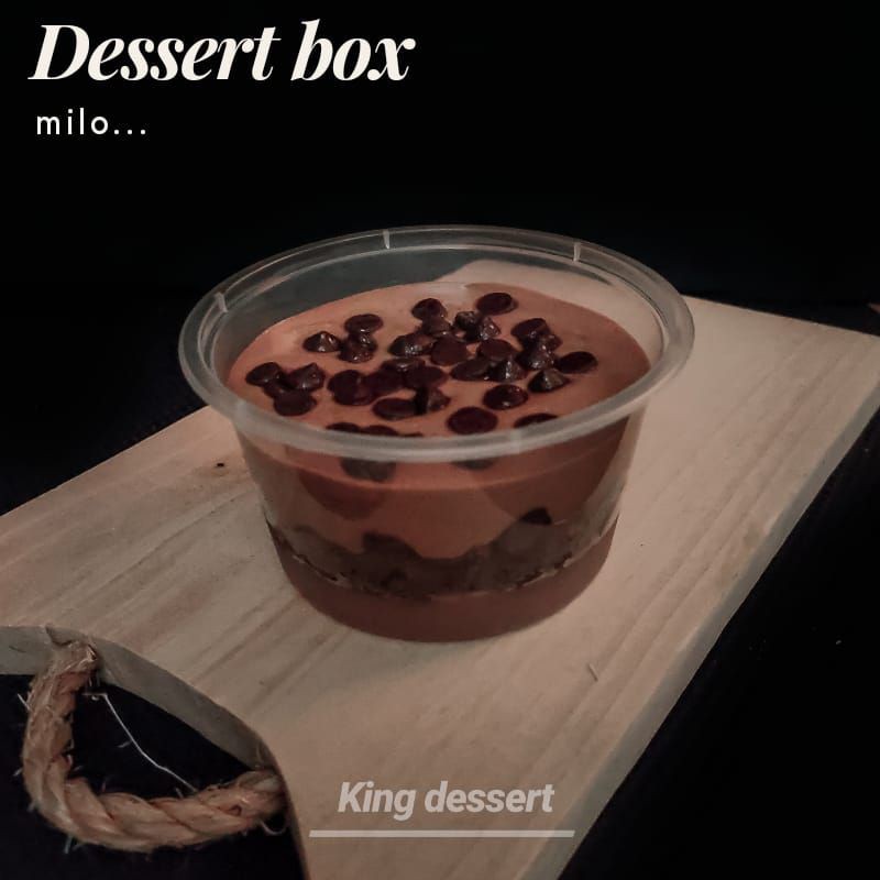 

Dessert box puding Creamy Coklat