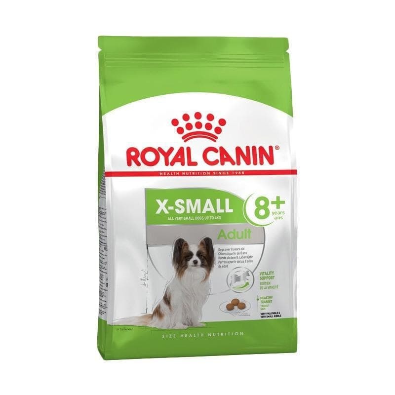 ROYAL CANIN XSMALL ADULT 8+ / MAKANAN ANJING 8+