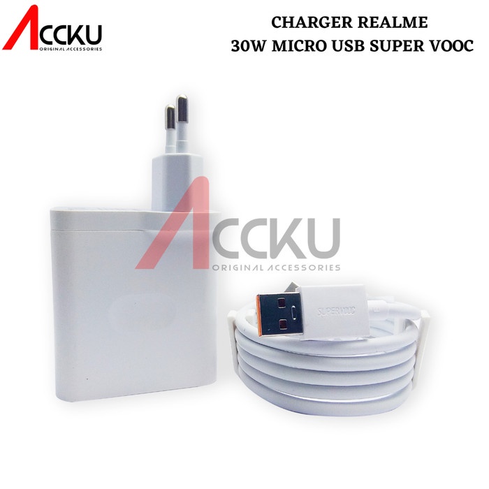 Charger Realme 30W Super Vooc Fast Charging Type C VC56HAEH