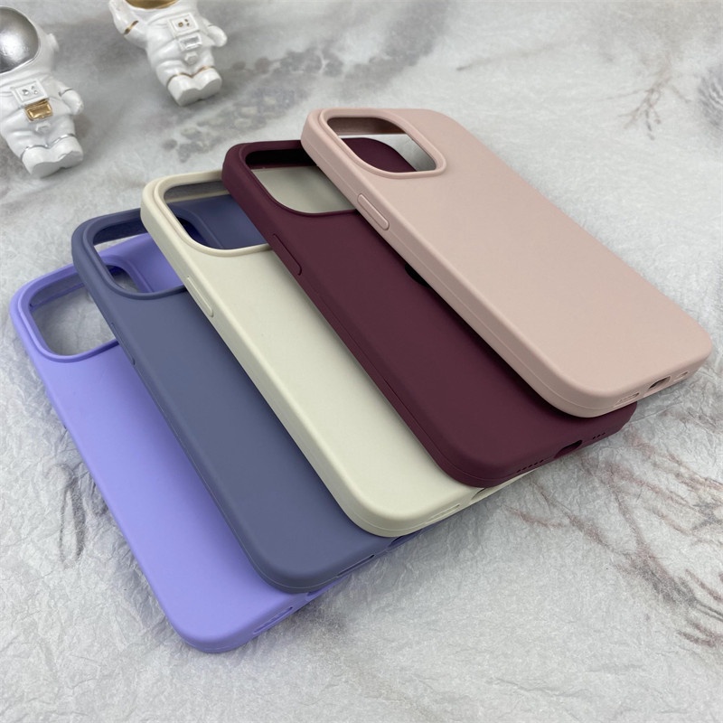 Casing Silikon iPhone 11 12 13 Pro X XS Max XR 7 8 Plus Shockproof Dengan Logo