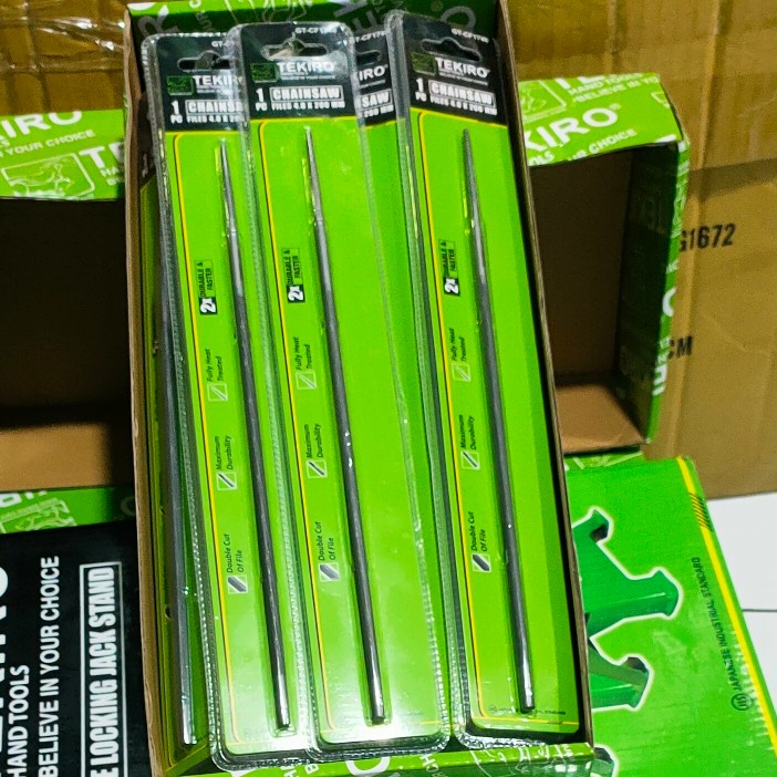 Tekiro Kikir Chain Saw - Kikir Singso 4.8X200 Mm Tekiro - Kikir Bulat Tekiro