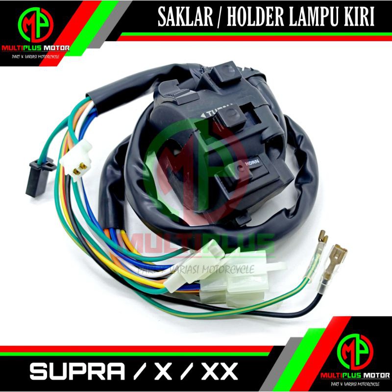 Saklar Sakelar lampu kiri Holder lampu kiri L/H SUPRA XX,SUPRA X,SUPRA OLD,SUPRA 100