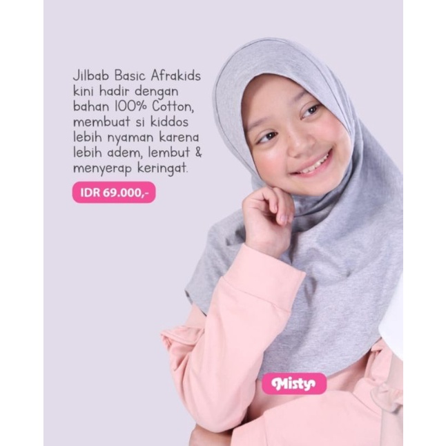 SIZE XXL Jilbab Afrakids dan SabinFatin (Afrakids New) Basic Re-New JA102 JA104 JA105 JA106 JA107 JA108 JA109 JA110 JA111 FJ002 FJ 003 FJ005