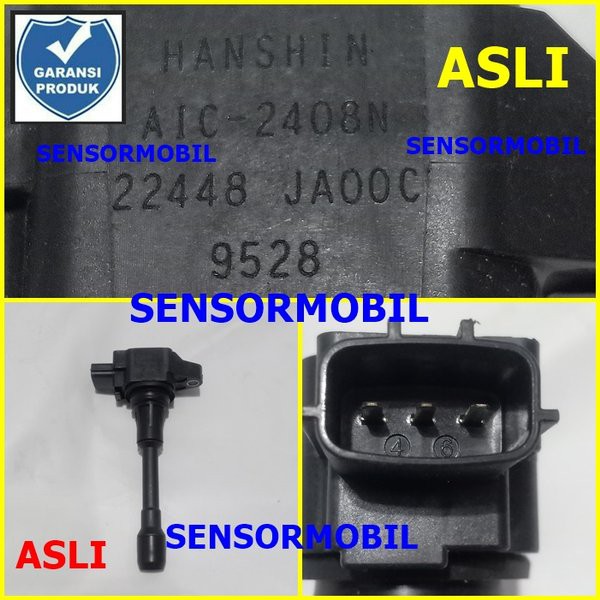 KOIL COIL BUSI IGNITION NISSAN GRAND LIVINA 1.5 1500 CC JUKE ASLI ORIGINAL