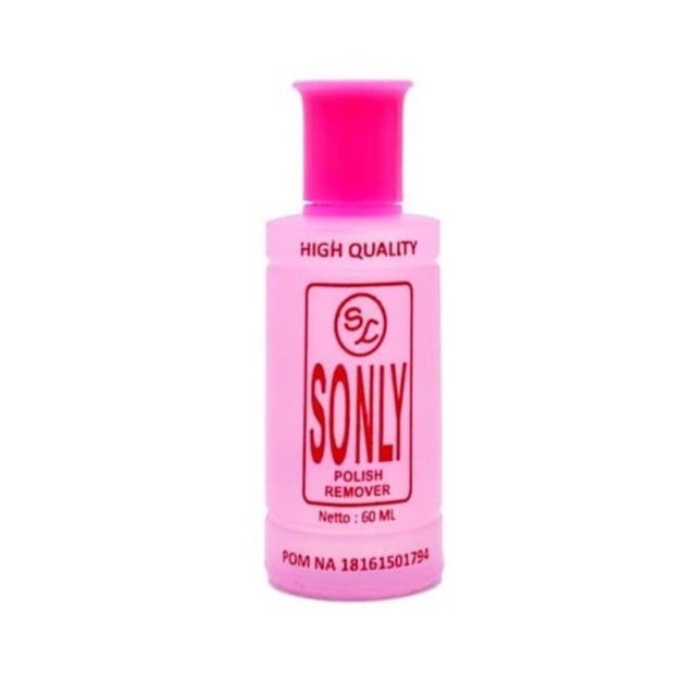 [COD] PROMO BULAN INI!!! aseton kutek sonly polish remover 60ml