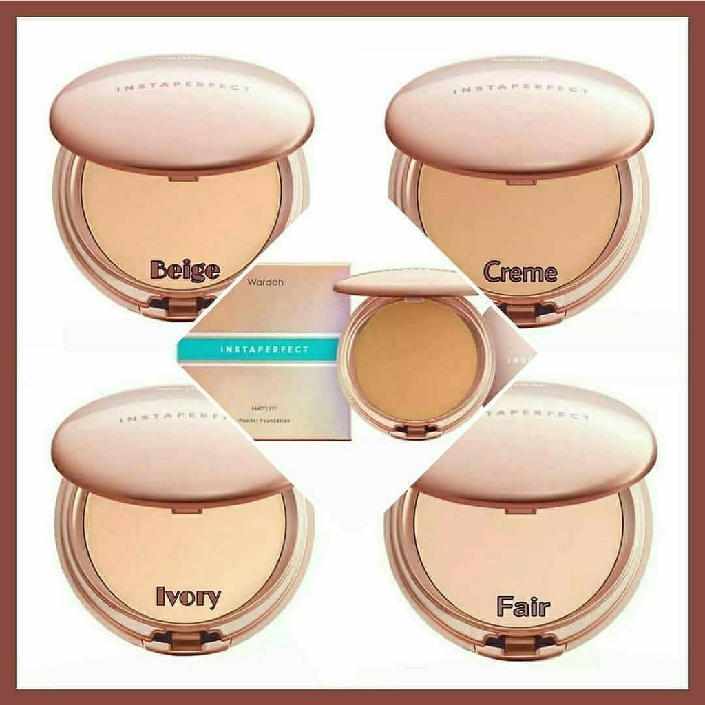 Wardah Instaperfect Matte Fit Powder Foundation Refill 13g