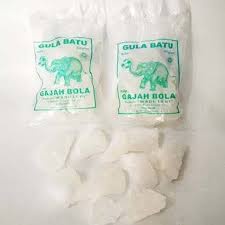 Gula Batu Cap Gajah bola 250gr