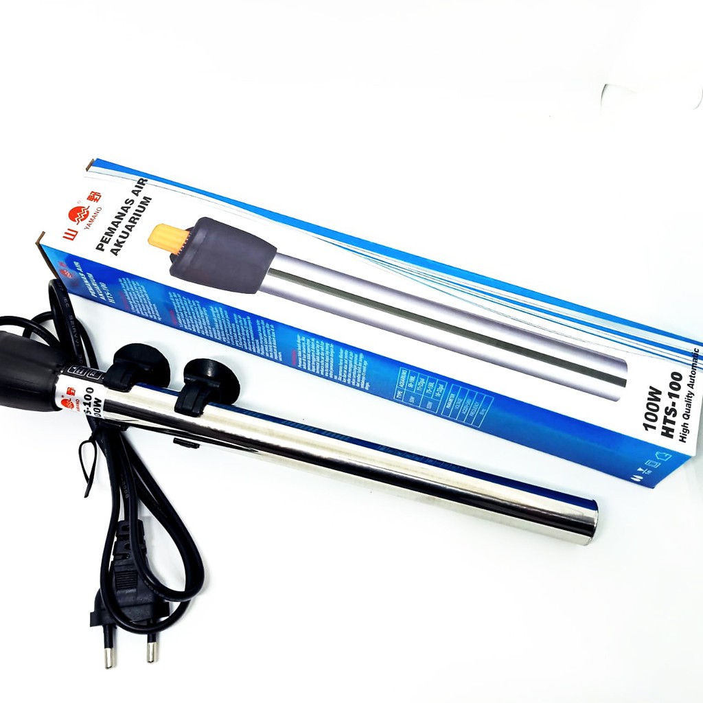 Heater Aquarium Yamano 100 Watt Stainless Terbaik