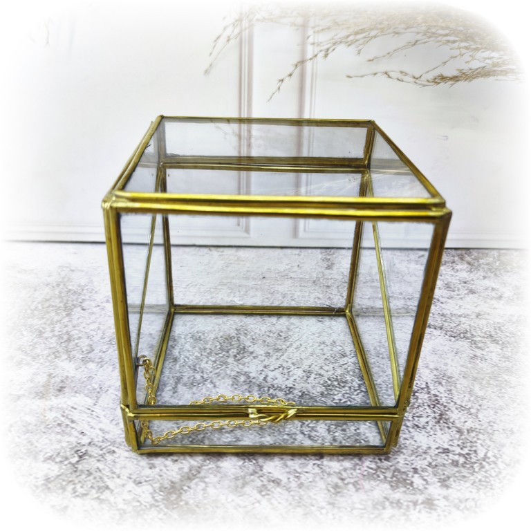 Terarium | Kotak Cincin Box Kaca Delux