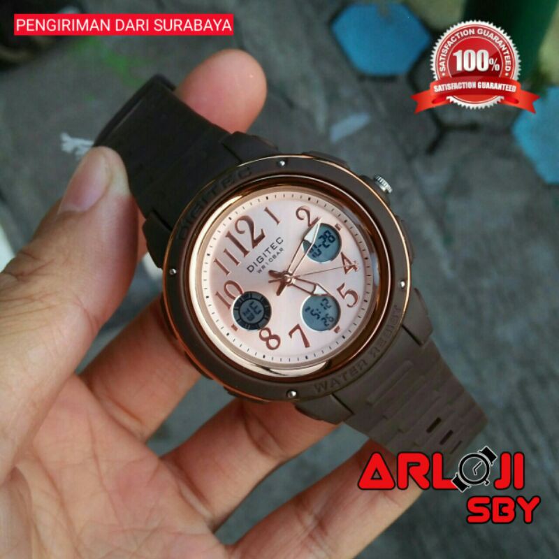 Jam tangan cewek DIGITEC DG 4091T original tahan air