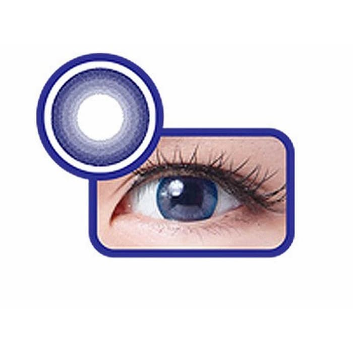 softlens x2 blue jeans kontaklens lensa mata ORI femalebeauty