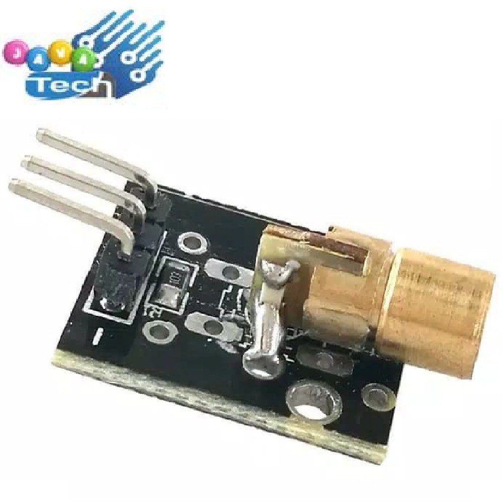 Modul KY-008 650nm 5V 6mm Laser sensor Module