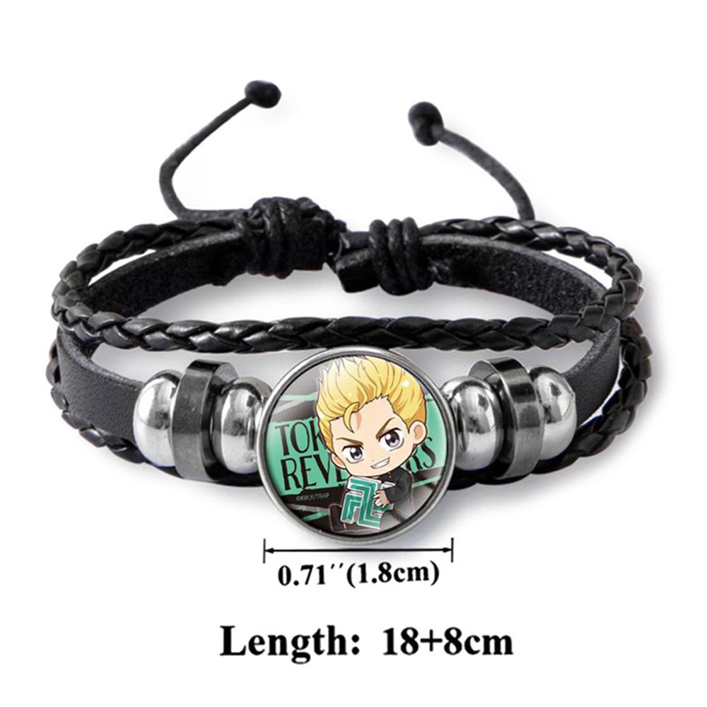 Gelang Kepang Desain Kartun Anime Jepang Tokyo Revengers Ryuguji Ken Untuk Hadiah Ulang Tahun