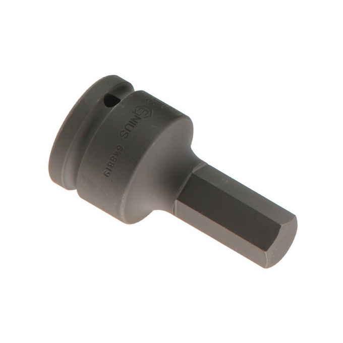 Genius shock L impact 19 mm drive 1 inch kunci shock l impact socket l bit shock l mata shock l sock