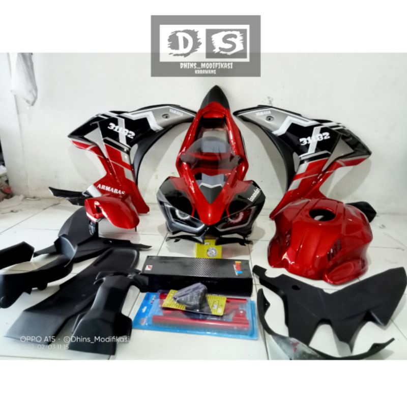 full fairing Vixion motif R15/R25 viral