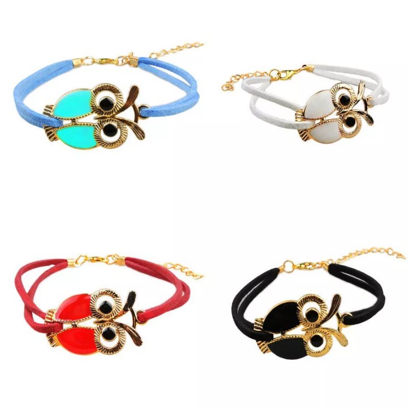 WB253 Gelang Burung Hantu Owl Adjustable