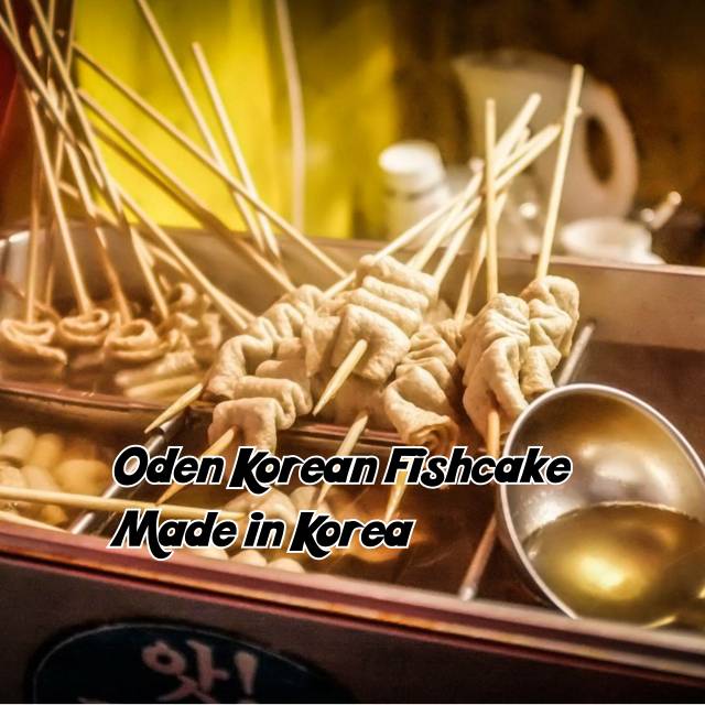 

Ready- Oden / Odeng / Eomuk / Korean Fishcake Import 200G 4Pc Inc Bumbu Halal