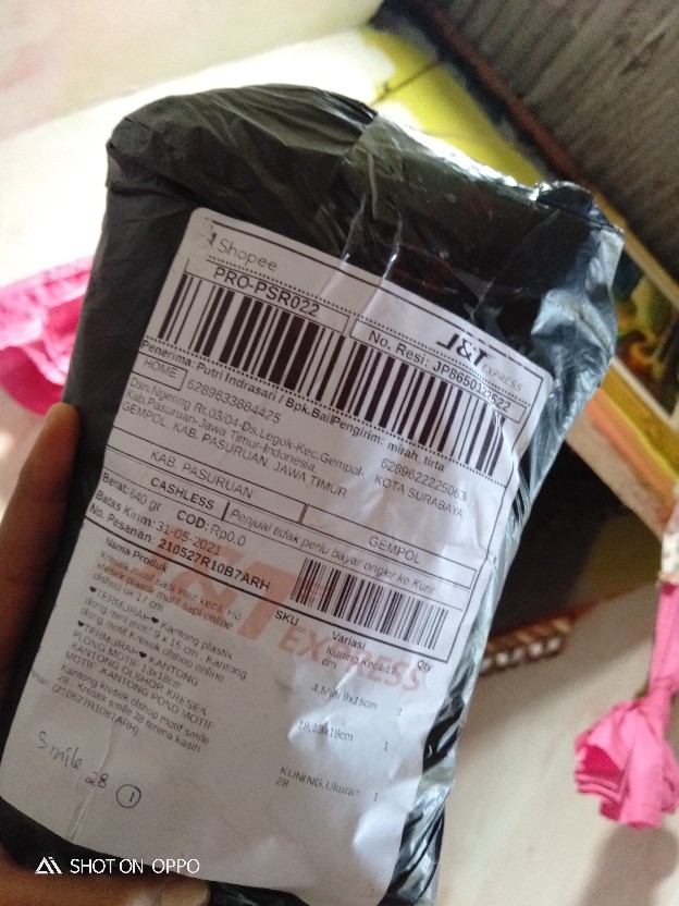 Kantong Kresek Olshop Motif Smile 28 . Kresek Smile 28 Terima Kasih