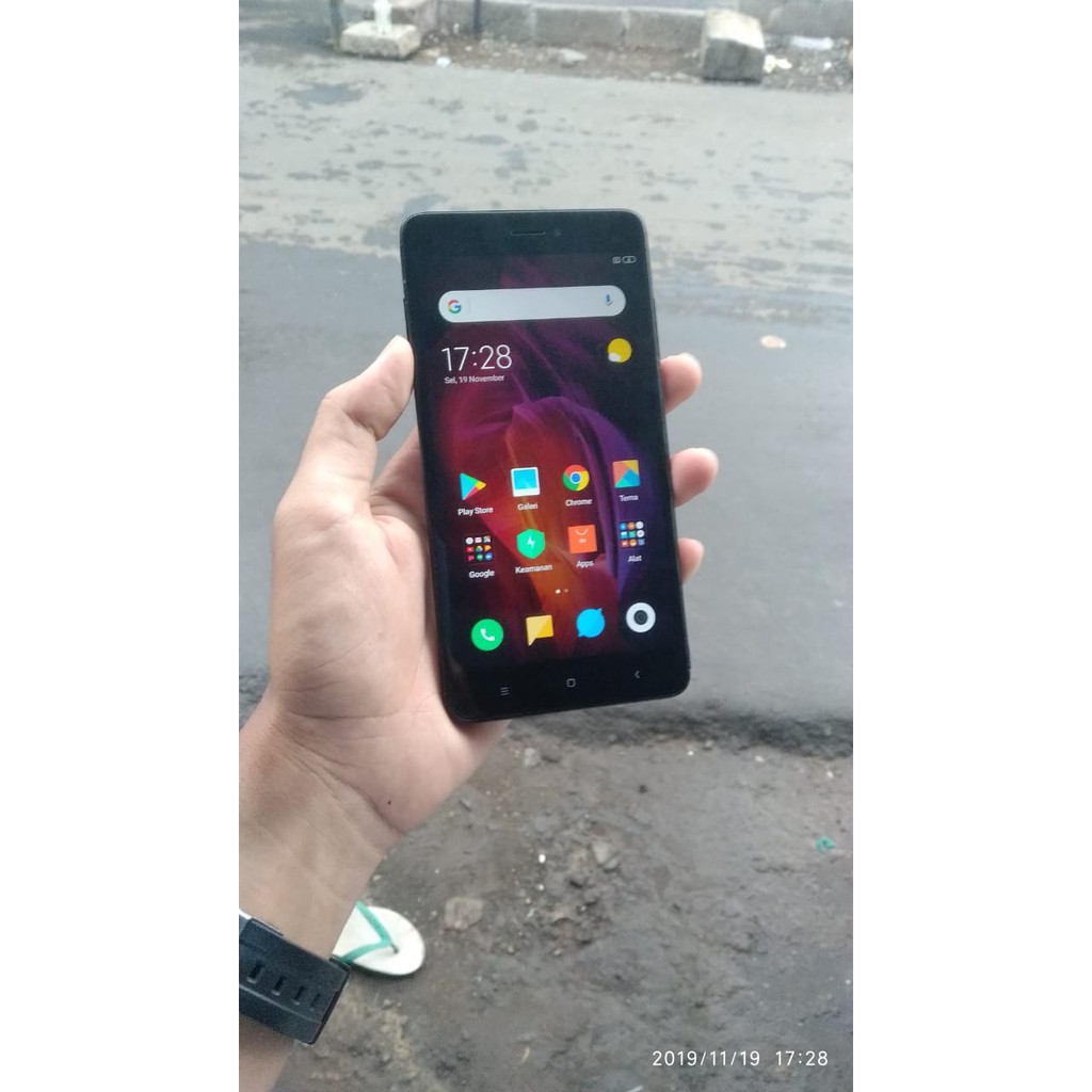 HANDPHONE SECOND XIAOMI NOTE 4X 3/32GB (SNAPDRAGON) HP AJA SECONS SEKEN BEKAS MURAH