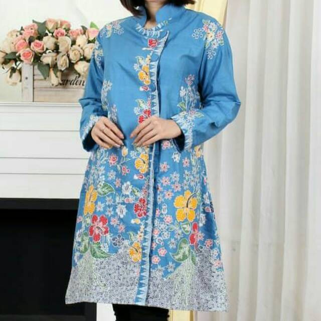 Tunik Batik model busui terbaru