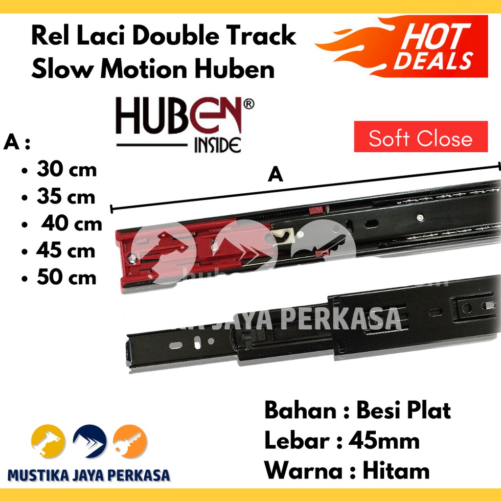 Huben Rel Laci Double Track Dobel Trek Slow Motion Tarikan Laci Murah SM