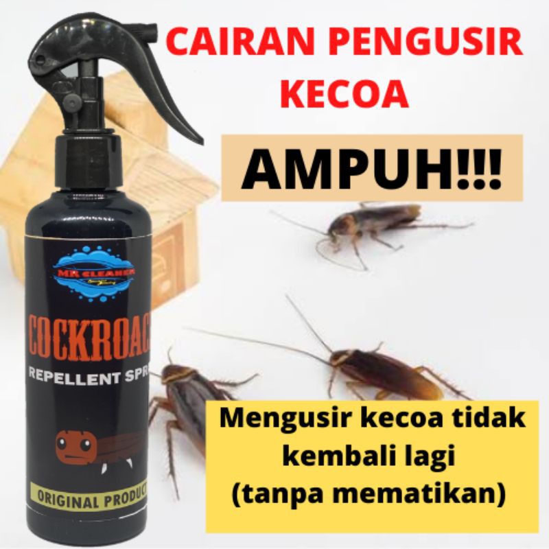 X3 Obat Racun Kecoa Pengusir Hewan Serangga Cockroach Repellent Spray Racon Tikus Semut Coro Kecoak