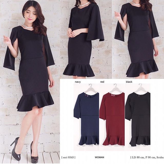 CAPE MERMAID SCUBA DRESS