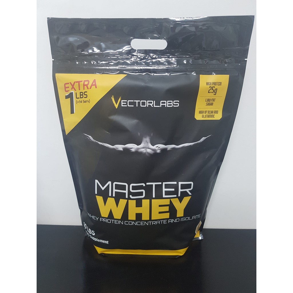 Jual Master Whey Vectorlabs 11 lbs Protein 10 Free 1 lb Vector Labs Lab