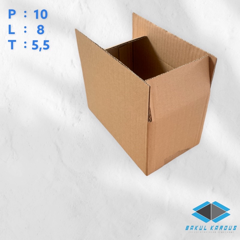 kardus ukuran 10x8x5,5  | karton | kardus polos | kardus jadi | online shop | souvenir | custom-2