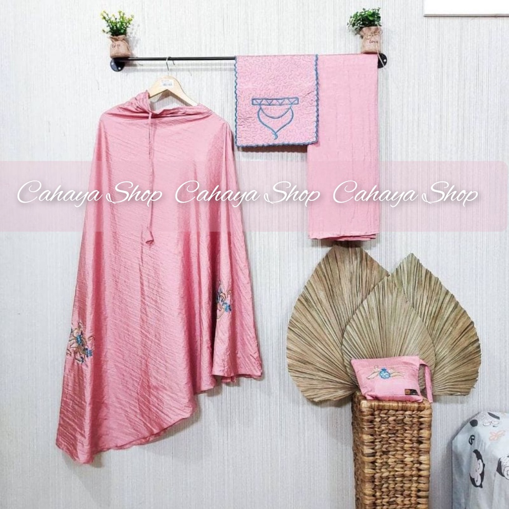 TERBARU/MUKENA PARASUT POUCH+ SAJADAH  TRAVELING ERIEL