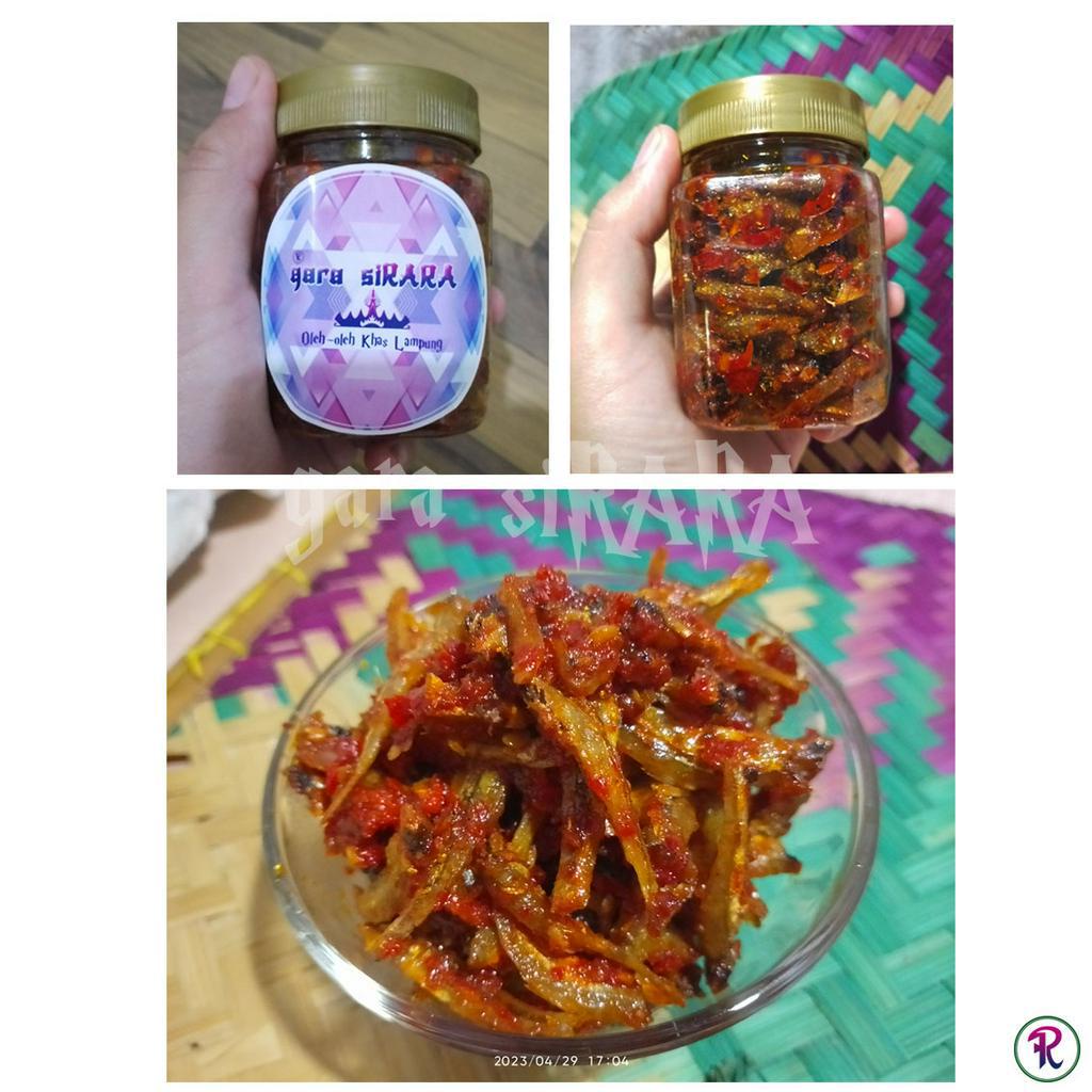 

Oleh oleh Khas Lampung Sambal Ikan Asin Teri Jengki kemasan 100gr