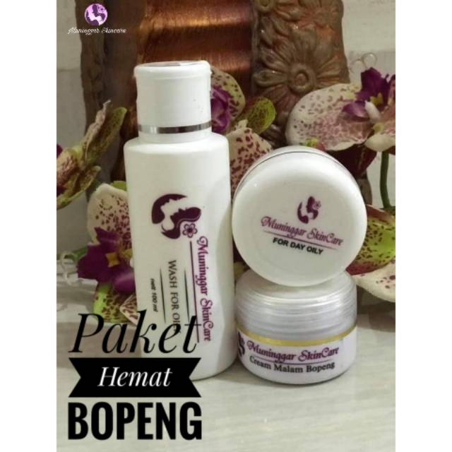 Paket hemat bopeng Muninggar Skincare