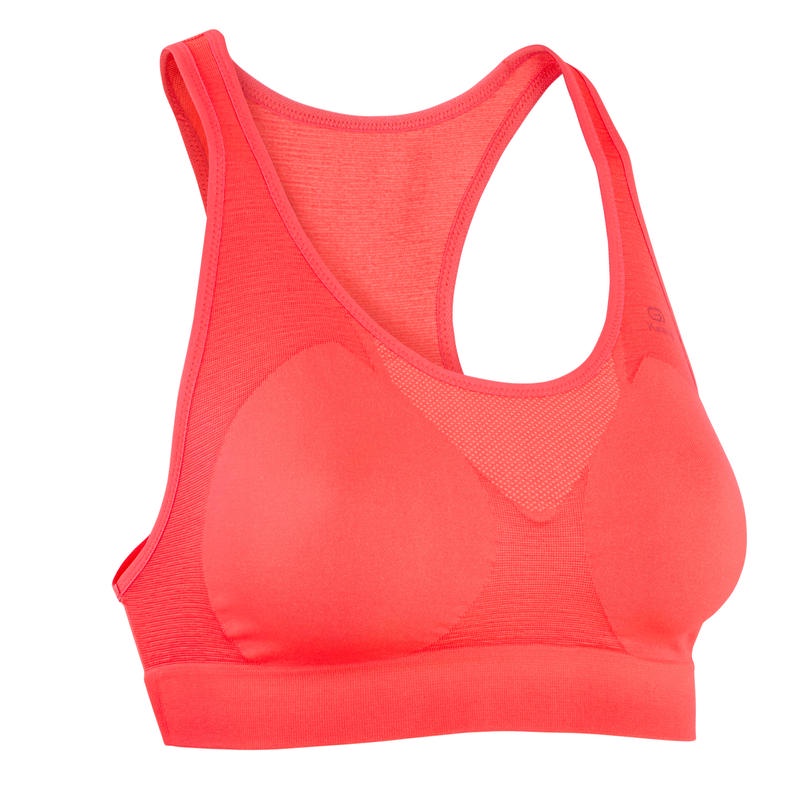 KALENJI Basic Sport Bra Crop Top Wanita Olahraga Lari Yoga