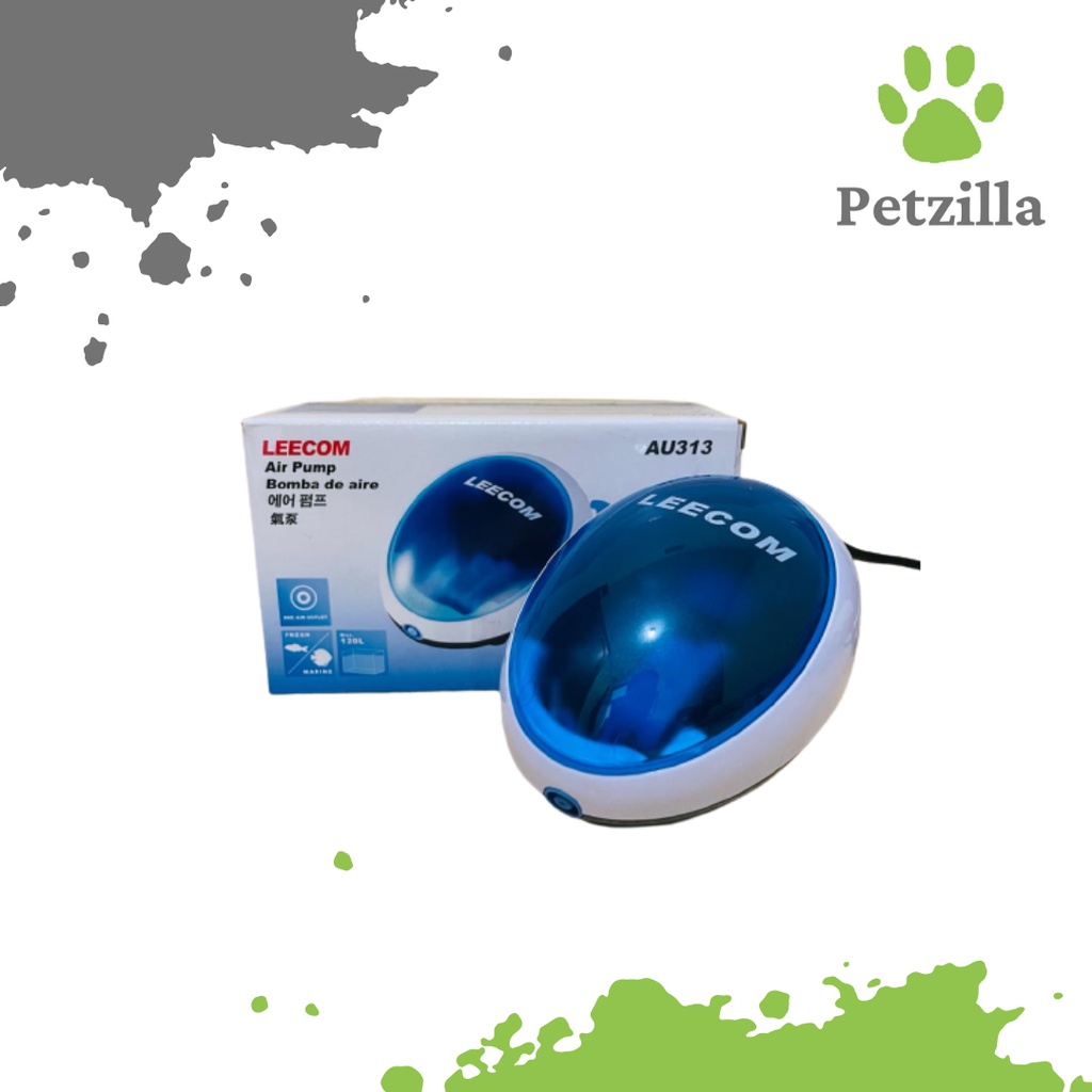 Pompa Udara 2 Lubang Silent Airpump Leecom Premium AU 315 Aquarium