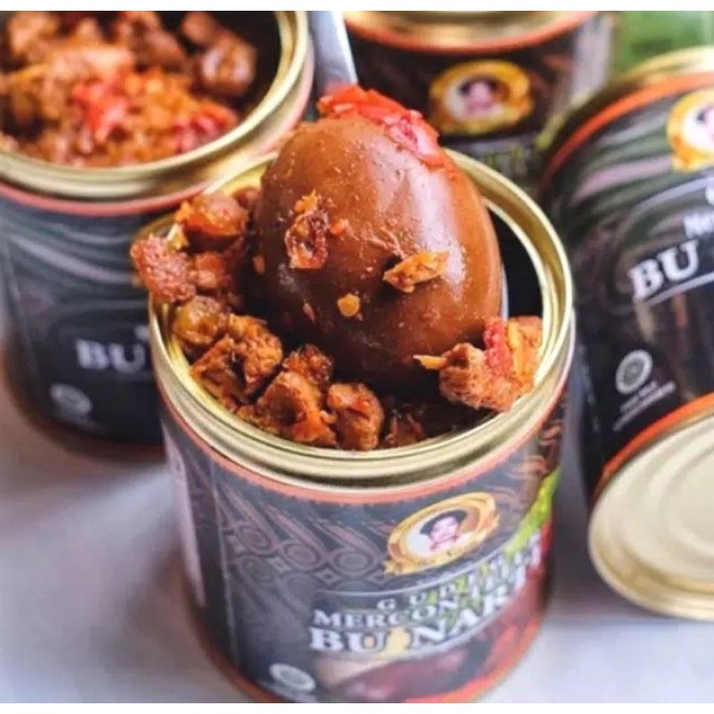 

Gudeg Kaleng Gudeg Mercon Bu Narti Asli Jogja