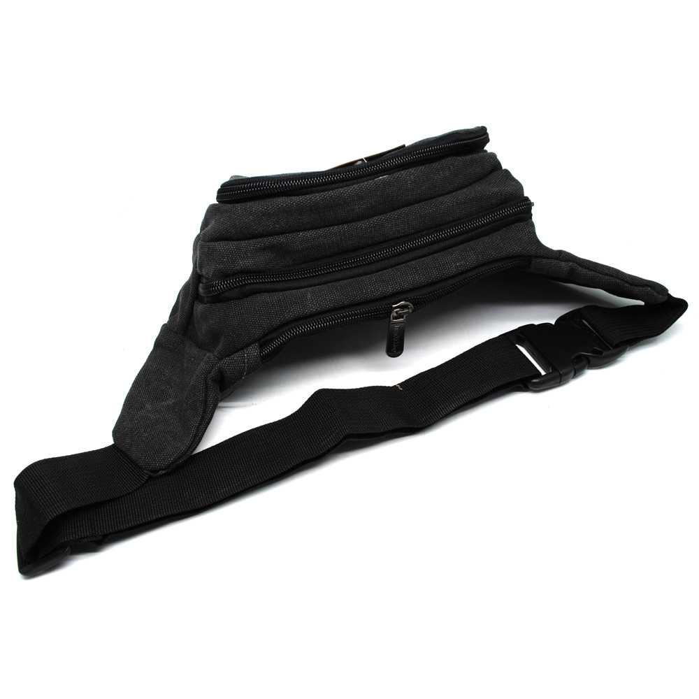 BOWEEN Tas Pinggang Canvas Waist Bag - WG6606