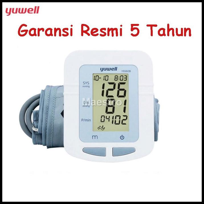 Tensimeter Digital Yuwell Ye660B Alat Ukur Tensi Tekanan Darah Lengan