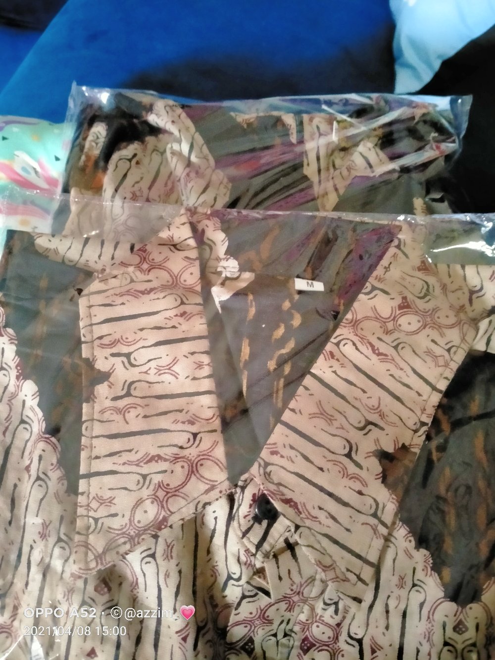 Dress Batik Couple• Set Pakaian Couple Zigzag Karyaku • Kemeja Batik Pria Premium High Quality