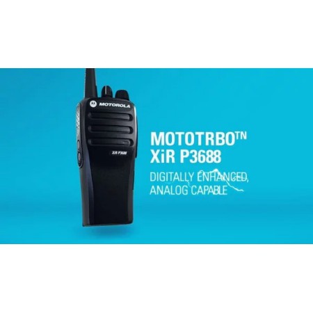 HT MOTOROLA XIR P3688 UHF 350 UHF350MHz HT DIGITAL MOTOROLA XIR P3688 UHF 350-390MHz ORIGINAL RESMI