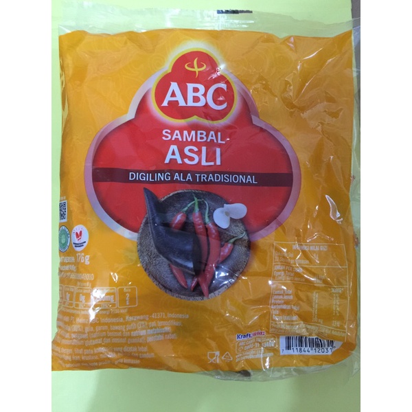 Saos Sambal ABC asli stick isi 22 pcs @ 8gr saus stik