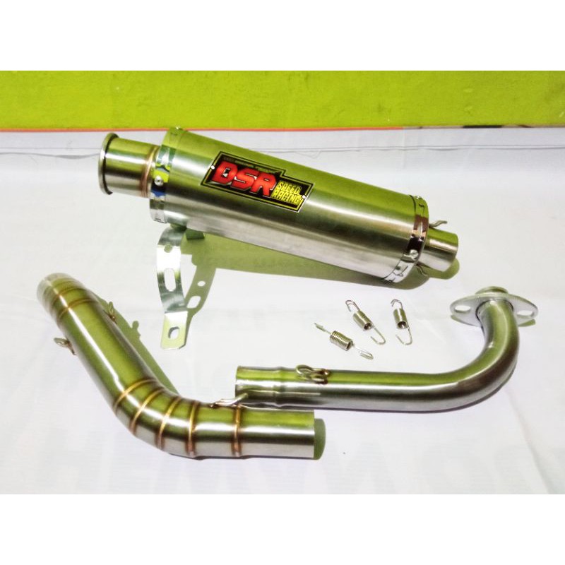 Knalpot Racing DSR_SPEEDRACING inlet 38 SCOOPY, BEAT Esp Karbu Street, Vario 110 LED