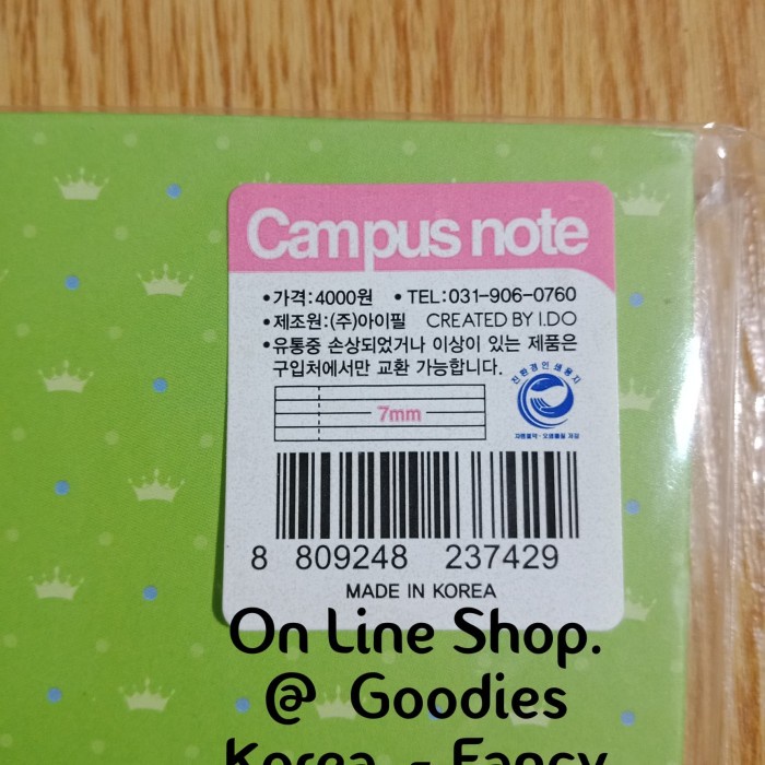 

Sale Buku Tulis Spiral Notebook Ringbook Campus Ori Korea Ready Stock Murah