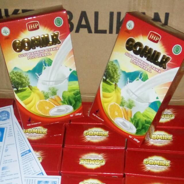 

Susu Kambing plus daun kelor Gomilk