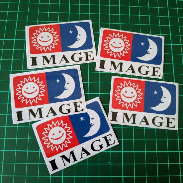 Sticker Logo Merek Image Tamiya Mini 4wd