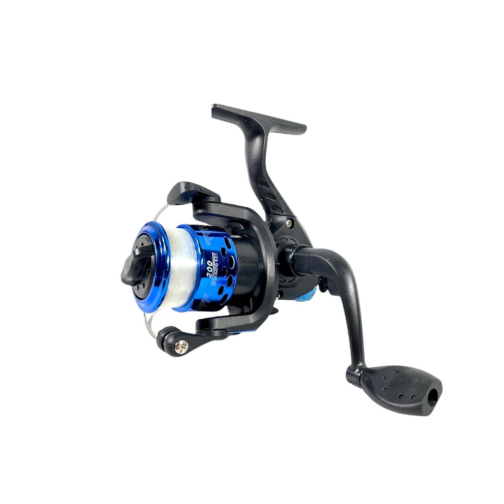 Reel Pancing Audrey aw200 5 BB Bonus Senar Bagus Halus Spool Besi Dan Plastik