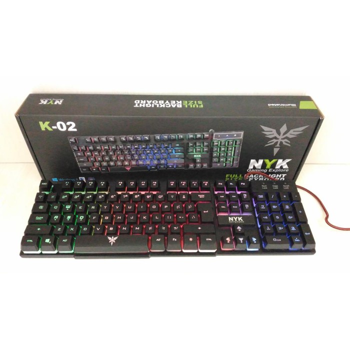 Jual KEYBOARD NYK GAMING K 02 NYK GAMING Explore Shopee Indonesia